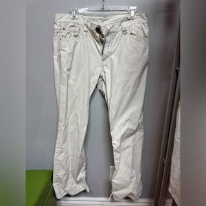 Buffalo m’en Off White Casual Pants 100% cotton. Like new condition
